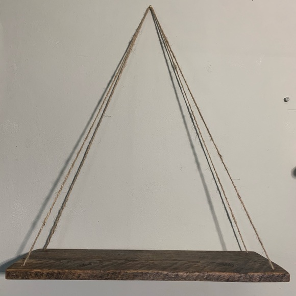 Boho Wall Hanging Shelves - Set of two - Picture 4 of 6